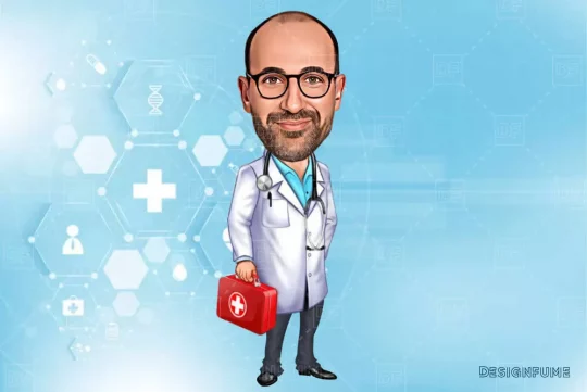 doctor caricature